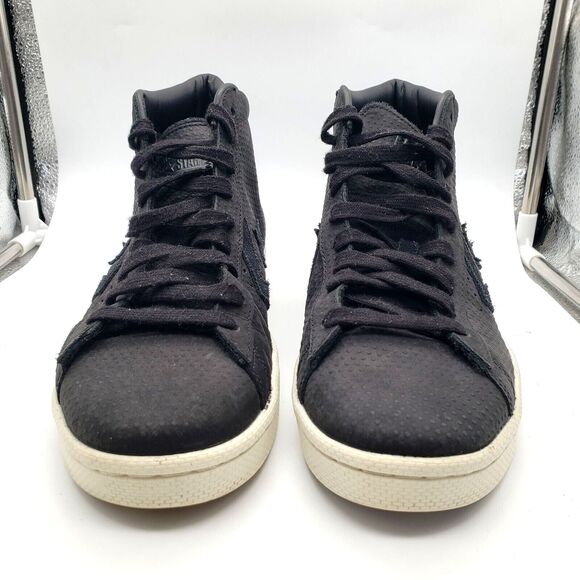 CONVERSE Pro Leather 76 Sneakers in Black Textured (Men\'s Size 10, Women\'s 11.5) main image 4